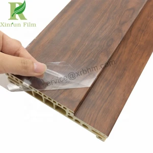 PE Anti Scratch No Residue Self Adhesive Clear Protective Film for Wood Panel
