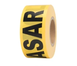 PE Yellow Barrier Reflective Caution Tape Warning Safety Tape