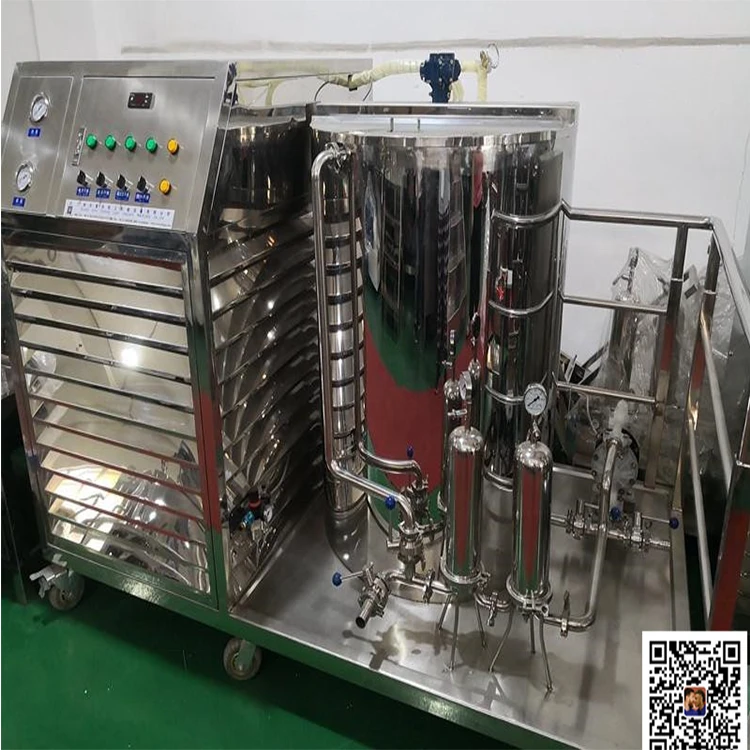 perfume making machine mixing equipment with freezing filtering filter