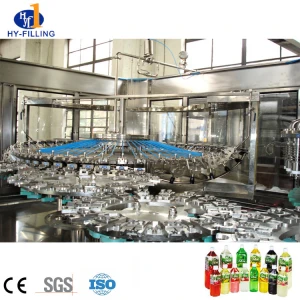PET Bottle Concentrate beverage Production Line  fruit juice making wine bottling milk filling machine