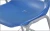 Import Plastic Blue School Chairs with Tablet Arm /Armrest from China