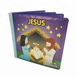 Plastic Coated Padded Floating Fun Educational Learning Toys For Toddlers Kids bath EVA book