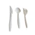 Import Plastic Disposable Bamboo PLA Cutlery Fork / Knife / Spoon / Flatware Set For Western Dinner from China