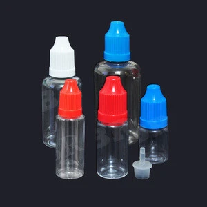 plastic PET bottles 5ml 10ml 15ml 30ml 50ml 100ml empty e liquid dropper bottle with fast shipping