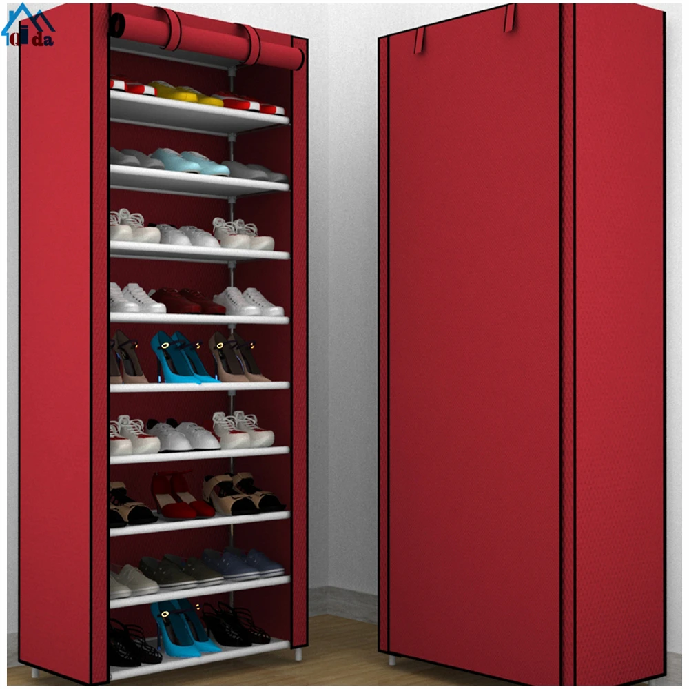 PN Interlocking Shoe Organiser Storage Unit Rack Boxes Cubes multi-function plastic shoe rack