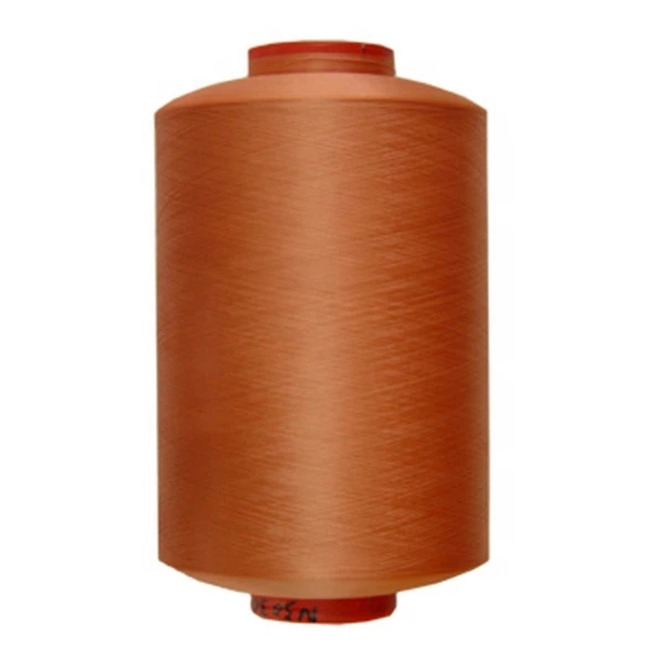 polyester dope dyed dty High quality polyester dty 100D/144F SIM dope dyed filament yarn poy fdy