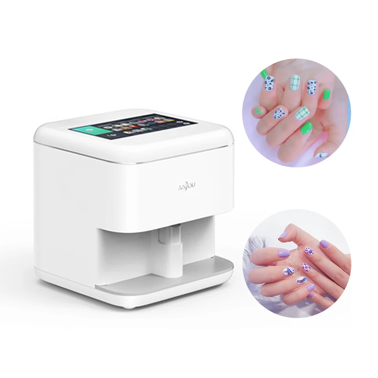 Portable 3d multi function digital nails art polish printer machine price automatic nail art printer for painting nails cheap