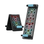Portable Mutil Function Fitness Colorful Plate Muscle Board Power Press Push Up Bar Rack Board