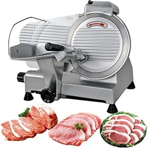 Portable Semi-Automatic Frozen Meat  Mutton Slicer, Cheese Food Electric Slicer with CE