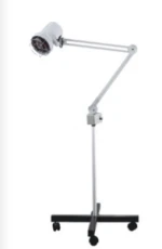 Rolling Adjustable MAGNIFYING LAMP BEAUTY Standing Mag Light SALON FACIAL  Wheels