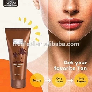 Private Label Self Tanner Organic Natural Sunless Tanning Lotion for Body and Face