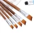 Import Professional 13pc/set Artist Painting Brush Set For Gouache Watercolor Oil Painting Brush Tools from China