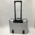 Import professional aluminum rolling briefcase with wheels pilot trolley case from China