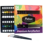 Professional Artist Grade Paints DIY Paint on Canvas, Wood, Glass Acrylic Paint Set