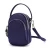Import Professional Factory Promotional Simple Cheap Navy Blue Single Shoulder Strap Mini Cell Phone Music Bag Lady Mini Hand Bag from China
