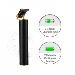 Professional Hair Trimmers Metal Hair Clippers Cordless Shaving Machine Barber Men Hair Trimmer Rechargeable
