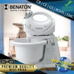 Professional Powerful Electric Blender Egg Beater Stand Mixer With Rotating Bowl