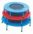 Import Professional wholesale indoor fitness kids safety round jumping mini 20ft fitness trampoline from China