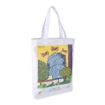 promotion durable shopping custom logo printed logo gift package canvas cotton tote bags