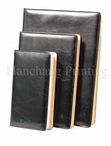 PU leather dairy notebook