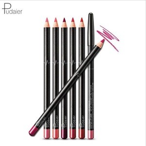 Pudaier 36 single color waterproof long lasting matte lip liner pencil lip stick 0.35g