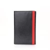 PURE CARBON FIBER AND LEATHER CARD HOLDER WALLET
