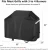 Import PVC coated black waterproof and UV resistant outdoor bbq heavy duty gass grill cover from China