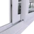 Import PVC sliding window design UPVC double glazed sliding windows from China