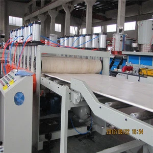 PVC WPC foam board making machine extrusion line manufacturing machine