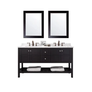 Qierao Various Inches Bathroom Sink Vanity with Bottom Shelf Used Bathroom Vanity Cabinets GBL-1827SF