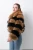 Import QIUCHEN-  QC20061 new style real raccoon fur winter outfit jackets real raccoon fur coat from China