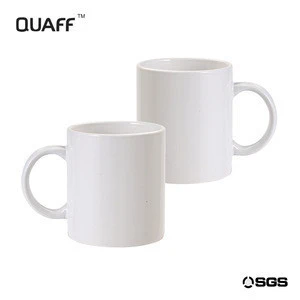 QUAFF White Sublimation Mug Ceramic Mugs Custom Coffee Mug