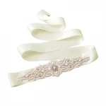 Queen Dream Wedding Pearls Belt and Sash Evening Party Accessories Pearl Belt Bridesmaid Sash Bridal Belt