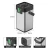 Import Quick Charge Support Flashing light 50000mah 18650 Lithium Battery camping power storage station from China