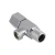 Import Quick Open 90 Degree CP Brass Angle Valve with zinc handwheel 1/2&quot;x1/2&quot; from China