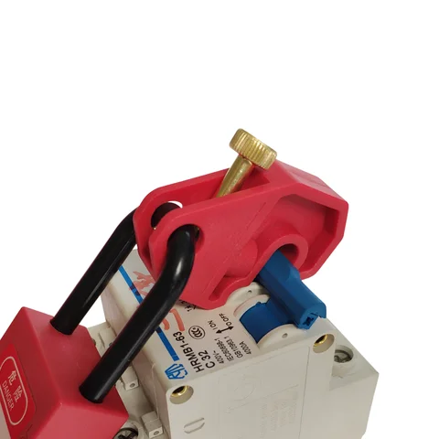 Buy Qvand Miniature Circuit Breaker Mcb Lockout Lock Dog Plastic ...