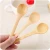 Import R112 Creative Long Handle Wooden Spoon Coffee Tea Honey Mixing Wood Spoons from China