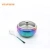 Import Rainbow color with glass lid spoon salt and pepper food container stainless steel sugar bowl from China