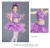 Import Rainbow Sequin Girls Stage performance costumes Morden Dance Tutu Skirt Latin Dancewear For kids from China