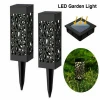 Ranpo Waterproof 8 LED Solar Lawn Light Pathway Outdoor Garden Lamp Decor Landscape Cool Warm White