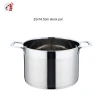 realwin 22cm 5 pieces mulit function stainless steel cooking cookware steamer pot set with colander