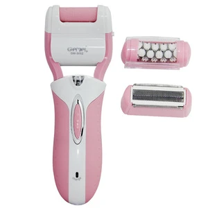 Rechargeable multifunctional electric epilator dead skin pedicure tool callus remover