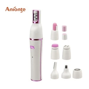 Rechargeable Powerful 7 in 1 epilator callus remover Facial cleansing brush