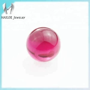 Red ruby beads for jewelry making