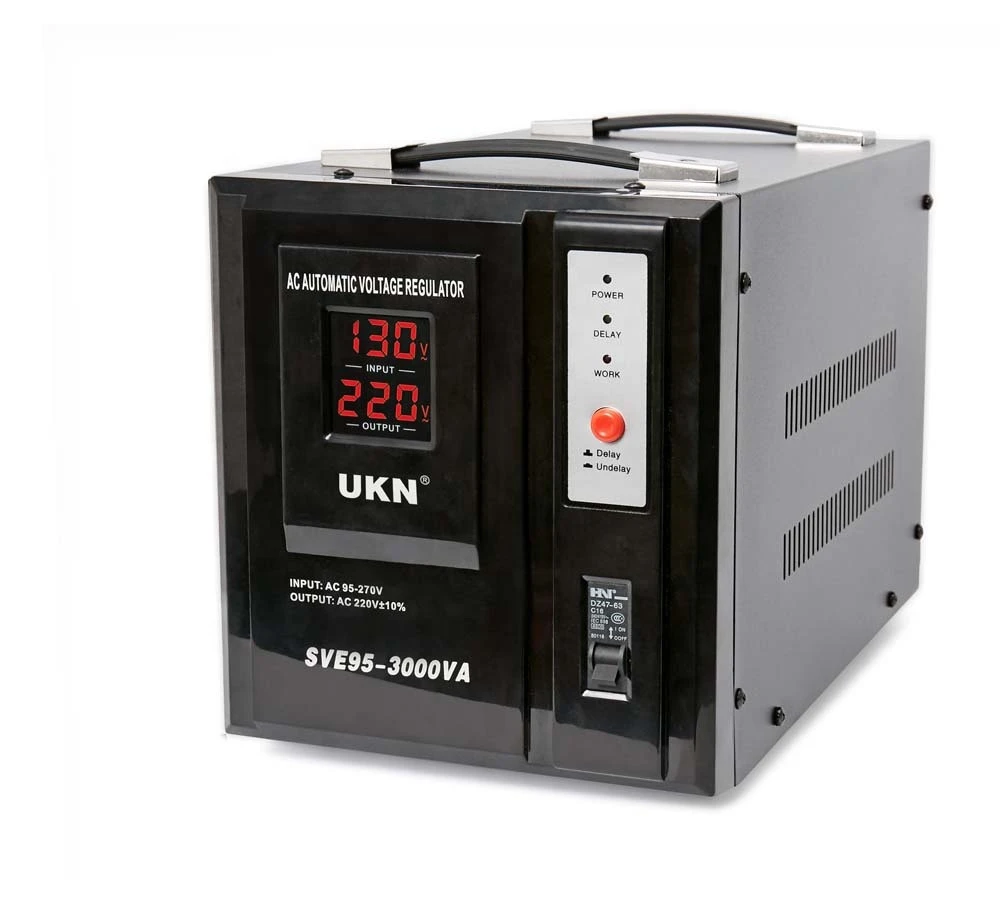 Relay Control Single Phase220V AC Automatic Static Stabilizer 10KW Voltage Regulator For Home