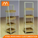 Removable Shop fitting floor standing rack display nail polish display rack