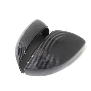 Replacement Carbon Fiber Side Mirror Cover Gloss Black Finished For Range Rover Sport/Vogue 14-on
