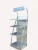 Import retail perfume cosmetic hair products floor display stands with led lights from China