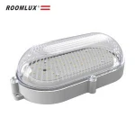 Roomlux waterproof outdoor PC IP65 led bulkhead wall light led lamp