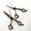 Rose gold Professional High quality barber Hair scissor with custom logo